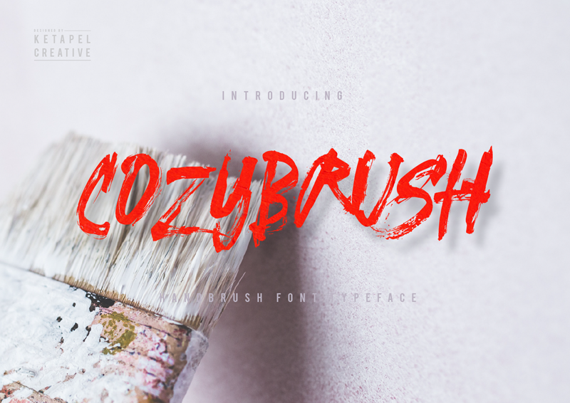 Cozybrush Font