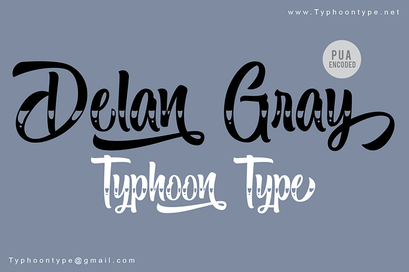 Delan Gray Font