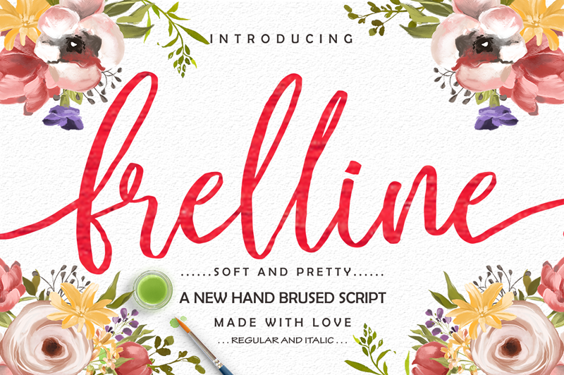 Frelline Script Font