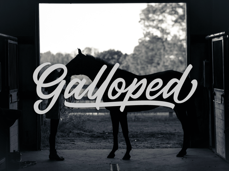 Galloped Font