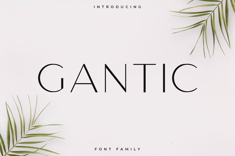 Gantic Font