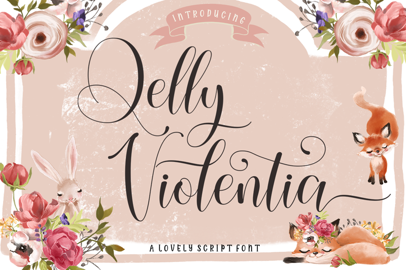 Qelly Violentia Font