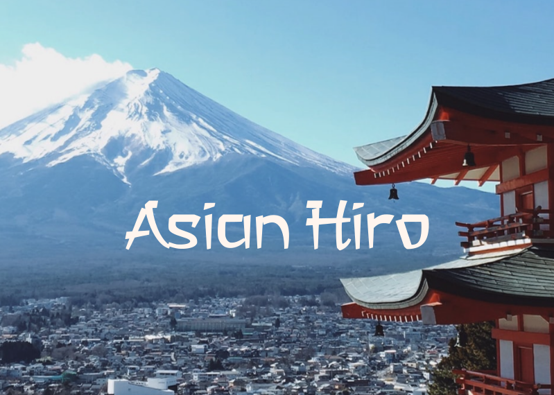 A Asian Hiro Font