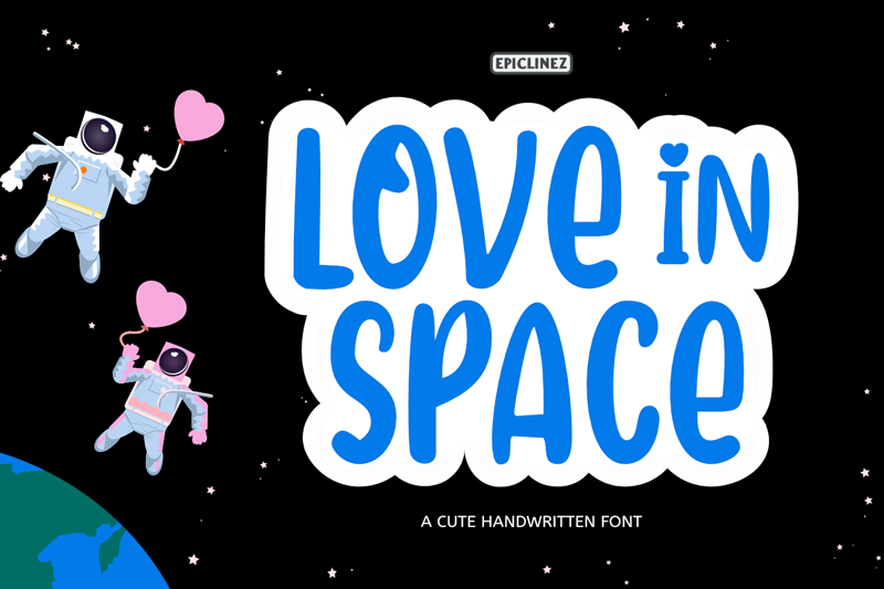 Love in space Font