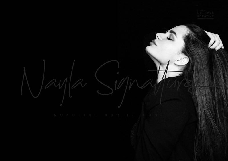 Nayla Signattures Font