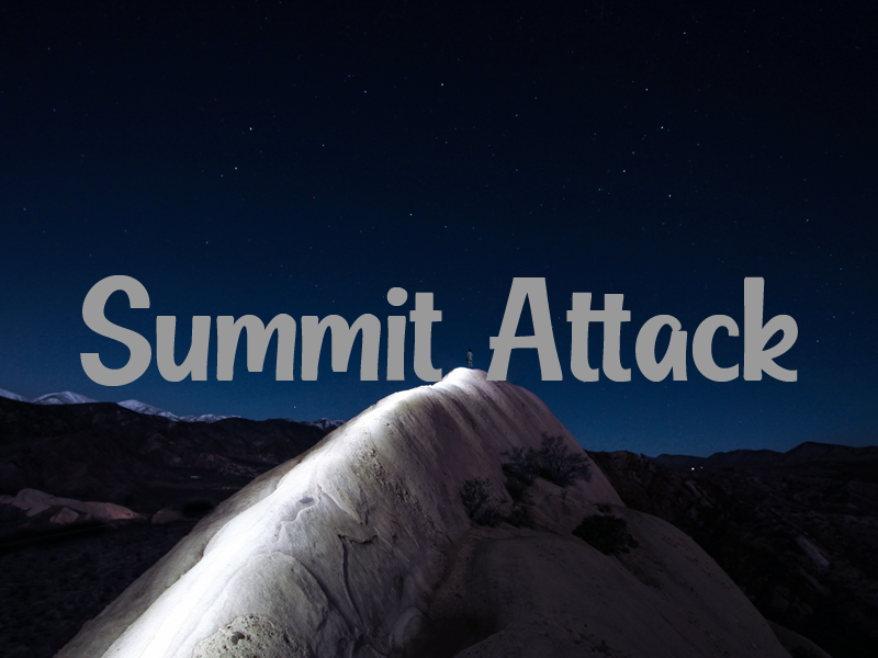 Summit Attack Font
