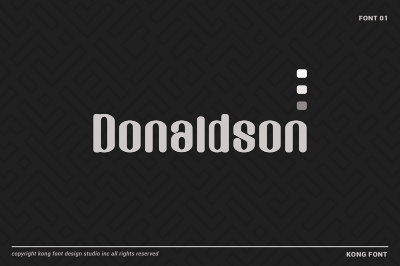 Donaldson Font