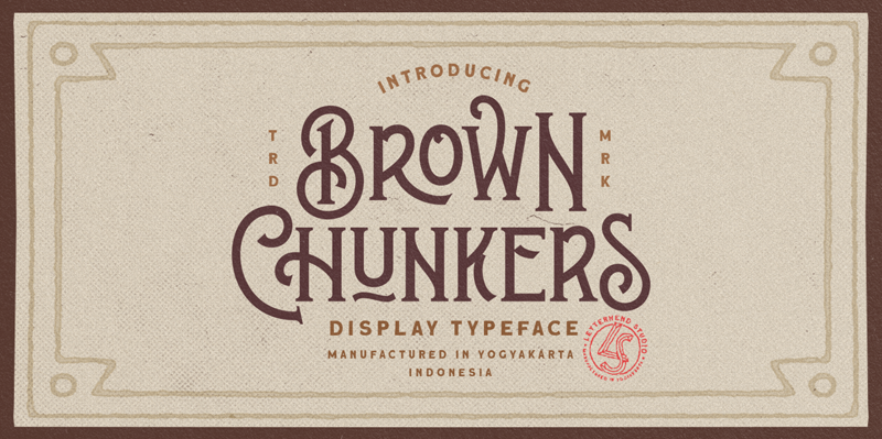 Brown Chunkers Font