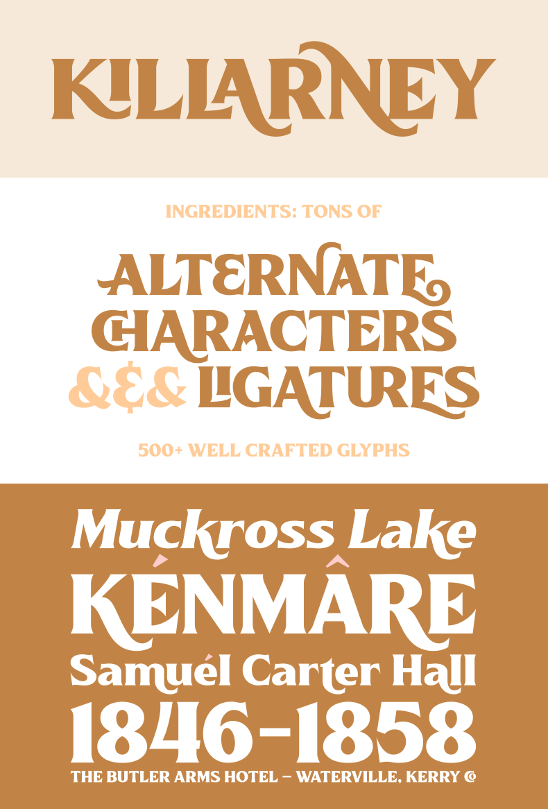 Killarney Font