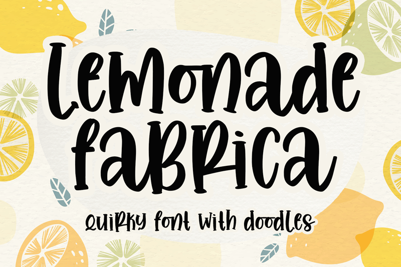 Lemonade Fabrica Font