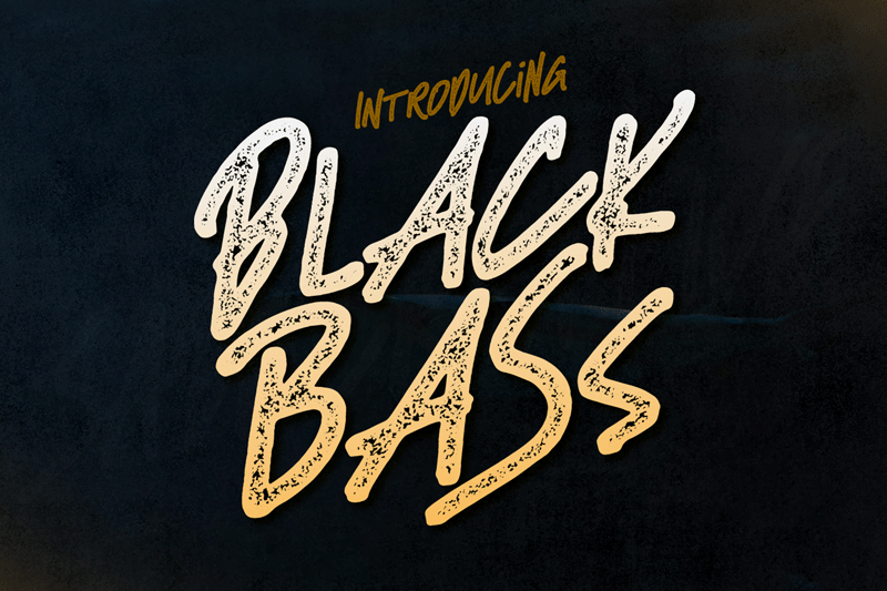 Black Bass Font