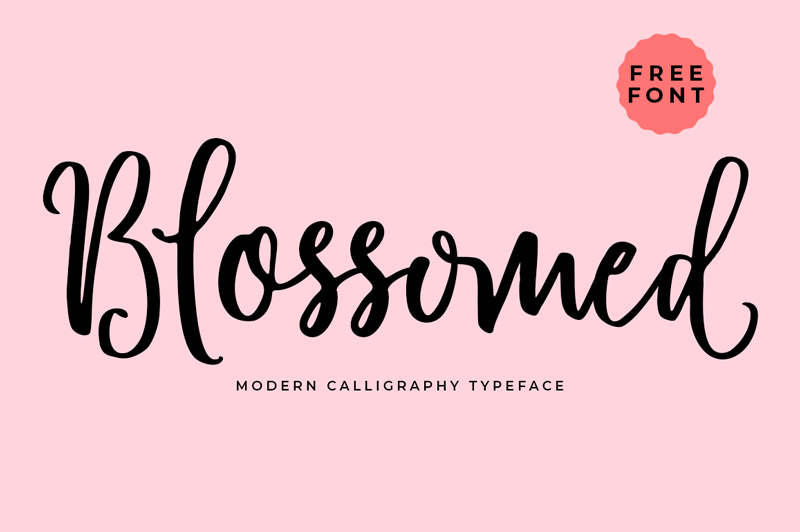 Blossomed Font