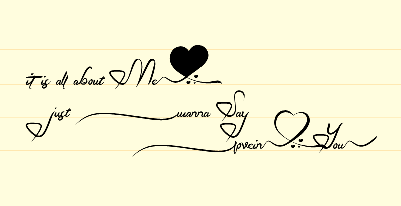 Love In You Font