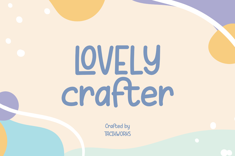 Lovely Crafter Font