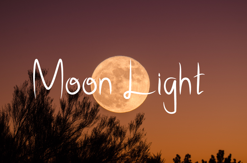 Moon Light Font