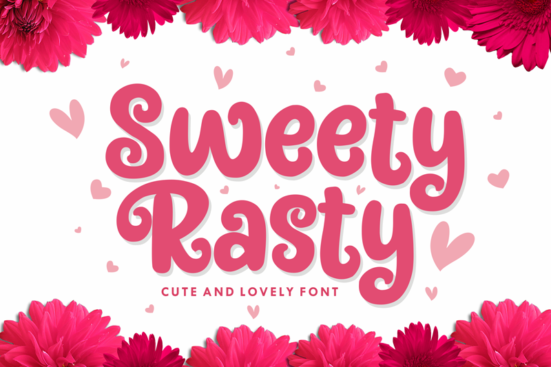 Sweety Rasty Font