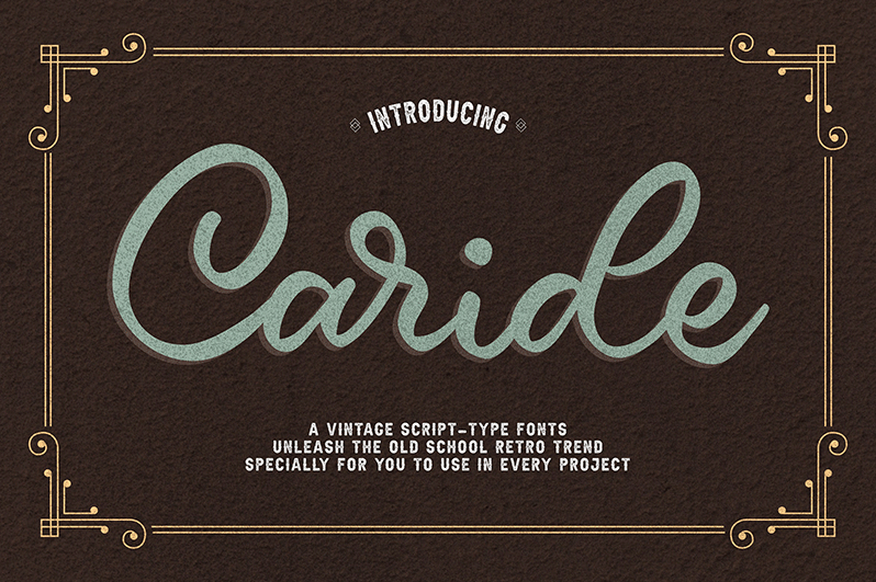 Caride Script Font