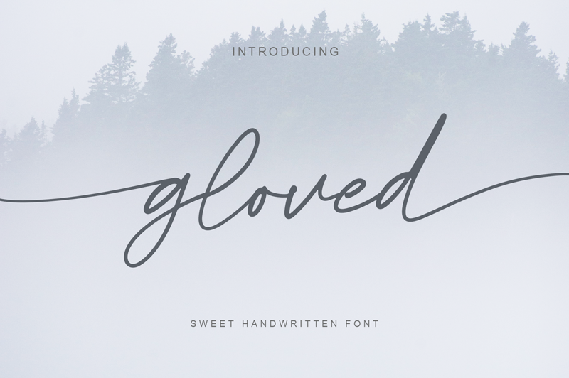 Gloved Font
