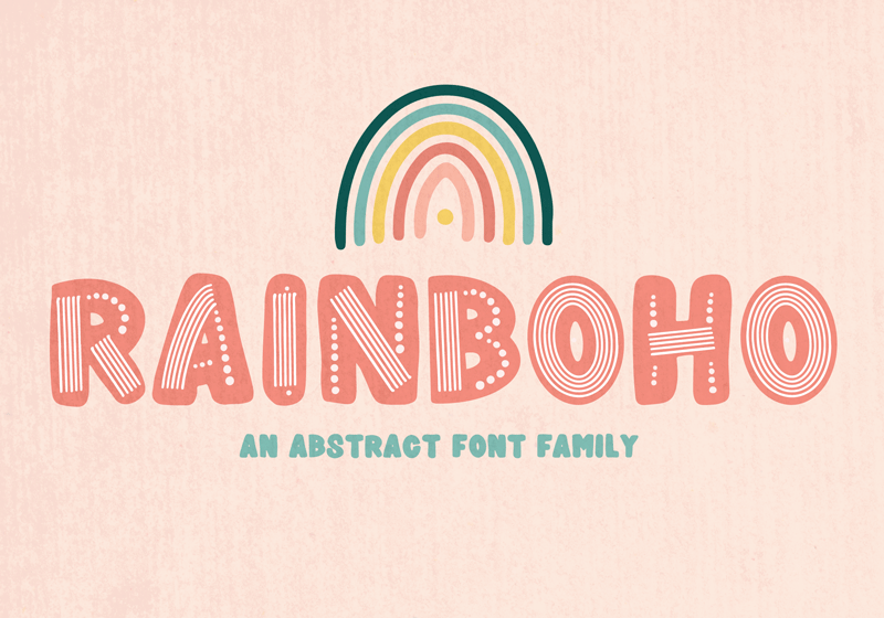 Rainboho Font