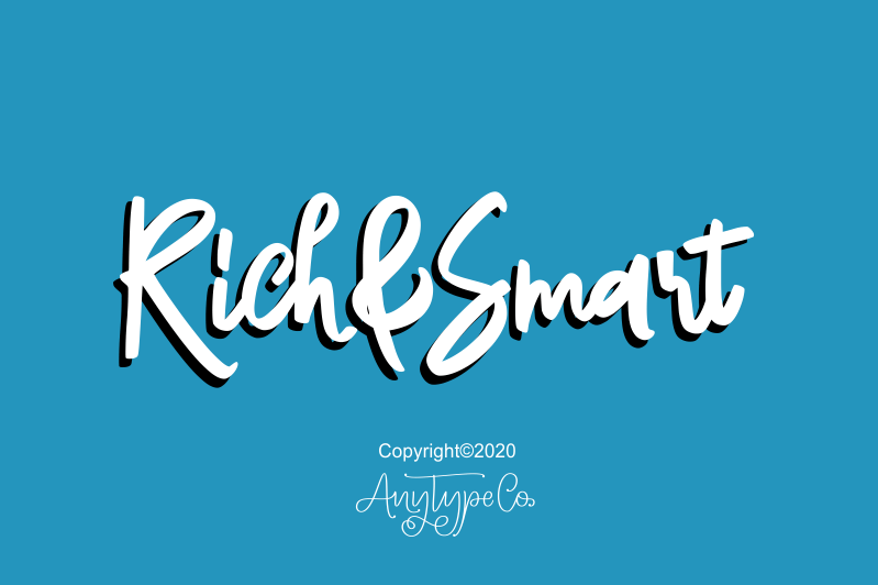 Rich Smart Font