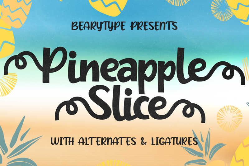 Pineapple Slice Font