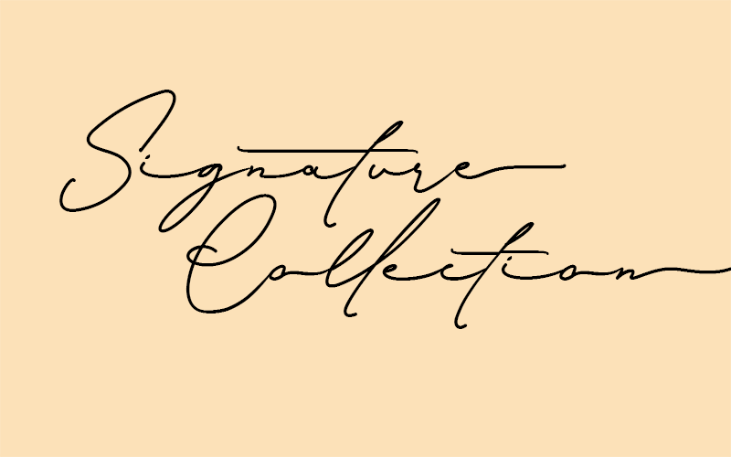 Signature Collection Font