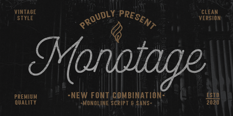 Monotage Font