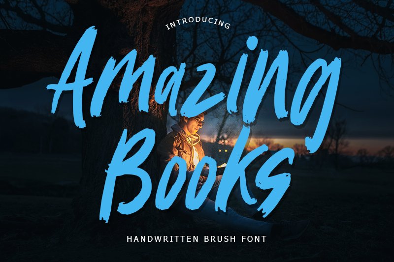 Amazing Books Font