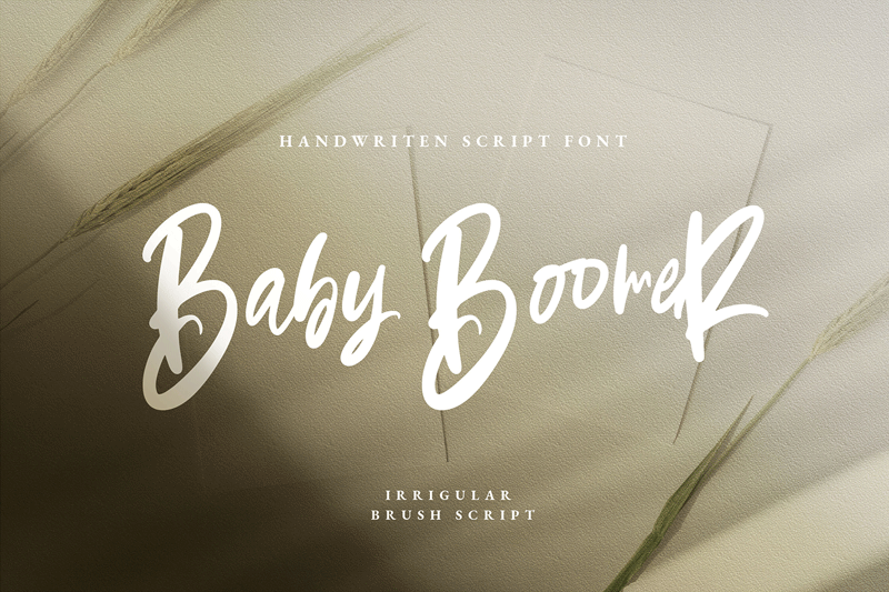 Baby Boomer Font