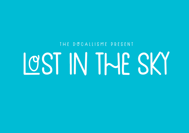 Lost In The Sky Font