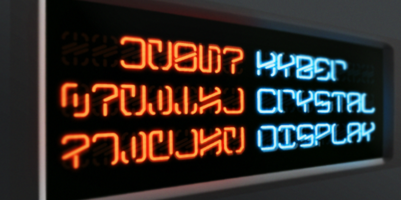 Kyber Crystal Font