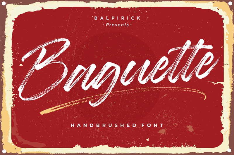 Baguette Font
