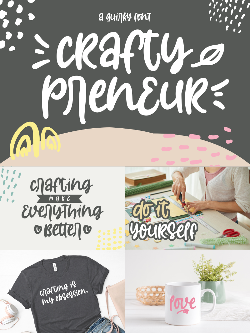 Craftypreneur Font