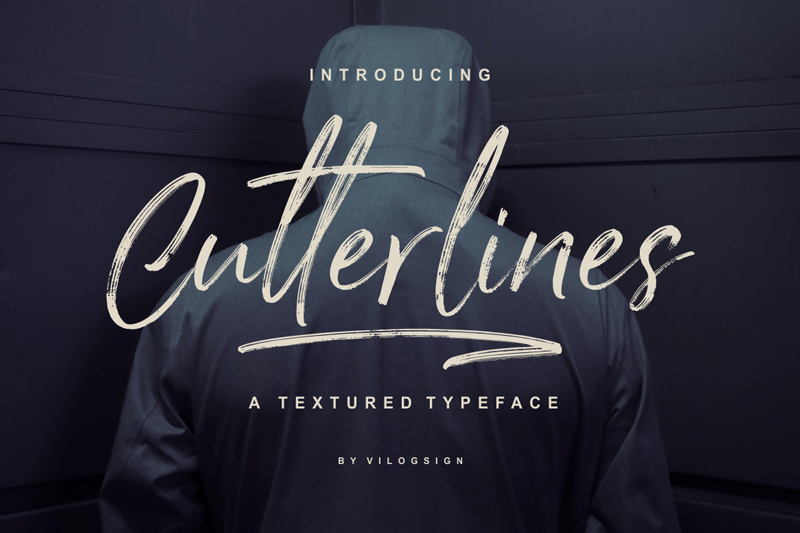 Cutterlines Font