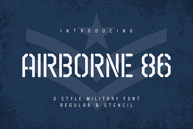 Airborne 86 Font