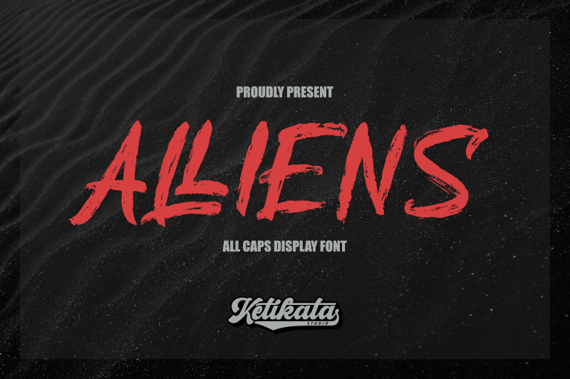 Alliens Font