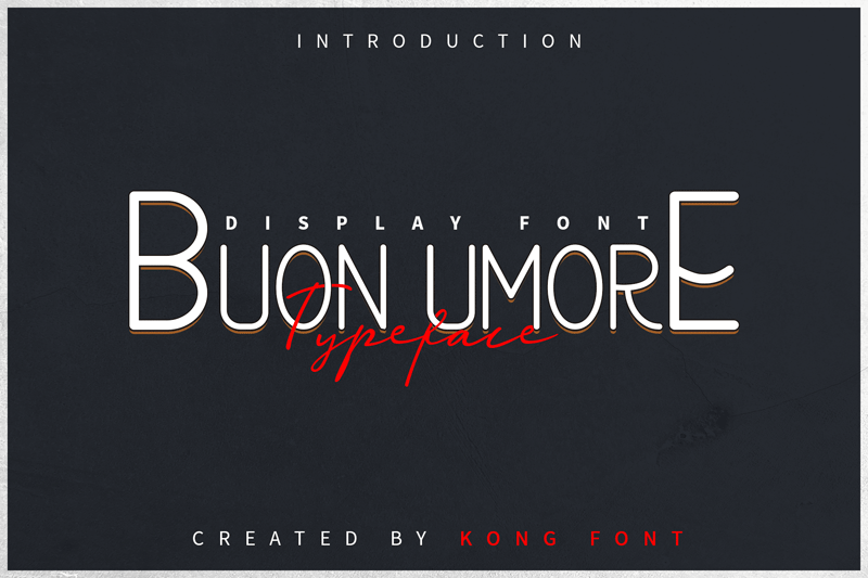 Buon Umore Font