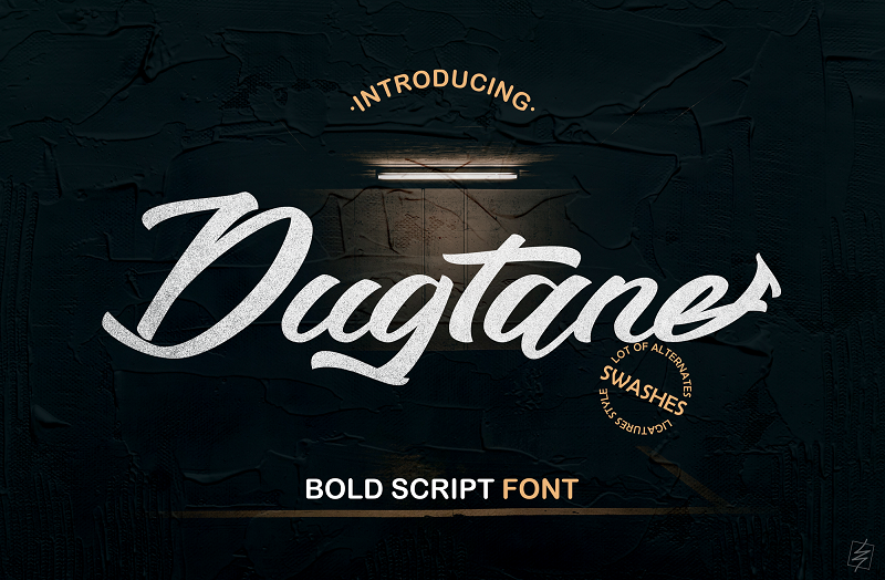 Dugtane Font
