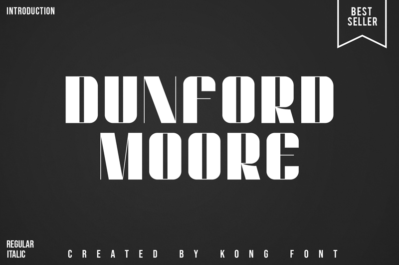 Dunford Moore Font