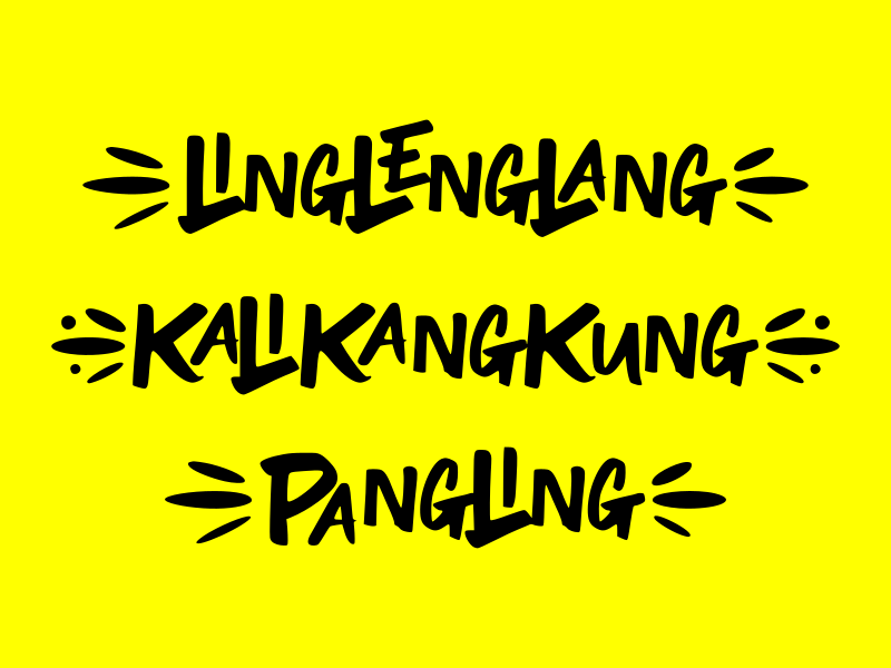 LingLengLang Font