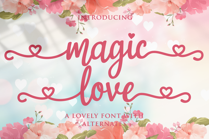 Magic Love Font