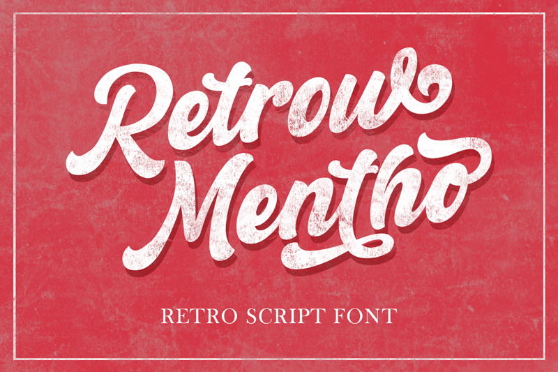 Retrow Mentho Font