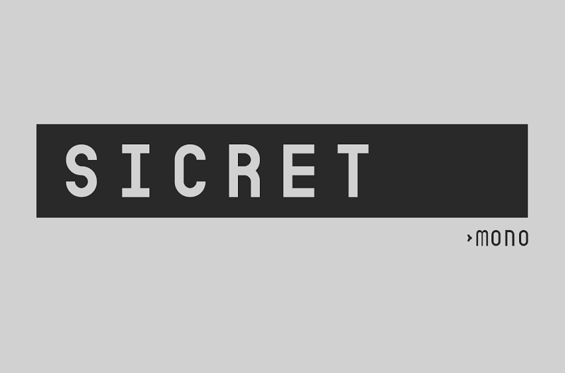 Sicret Mono Font