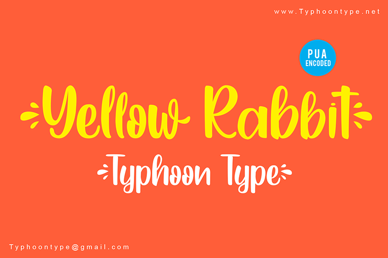 Yellow Rabbit Font