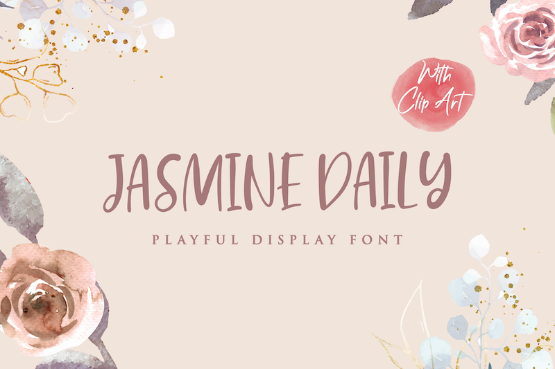 Jasmine Daily Font
