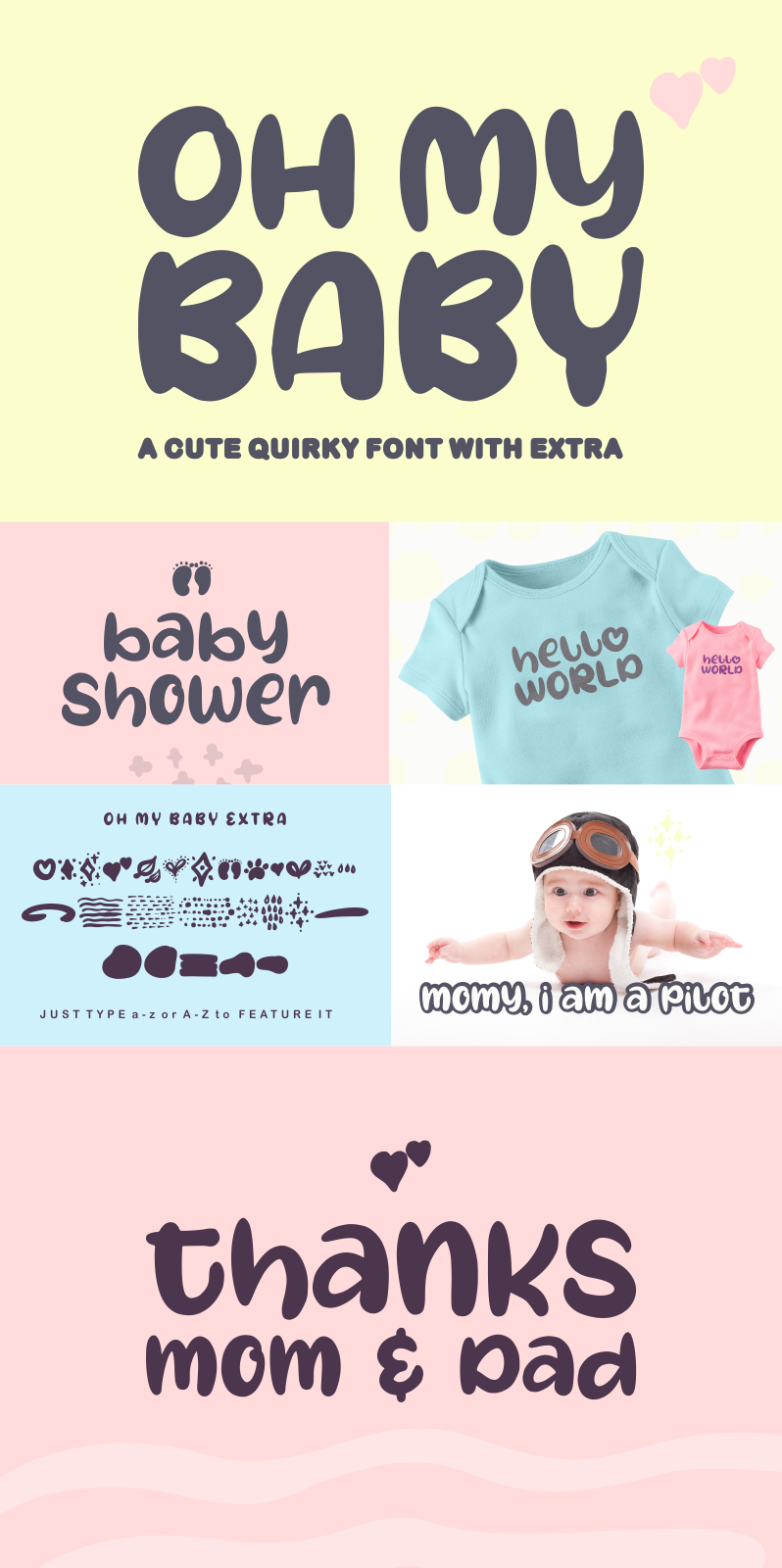 Oh My Baby Font