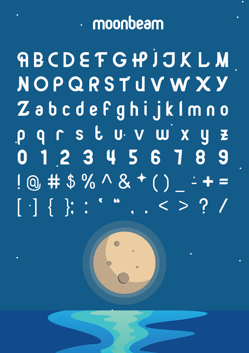 Moonbeam Font