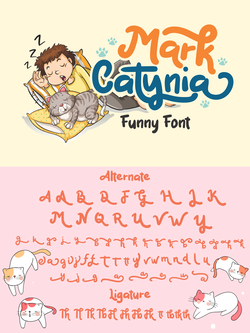 Mark Catynia Font