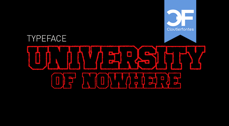 CF University Of Nowhere Font