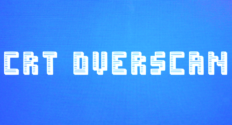CRT Overscan Font